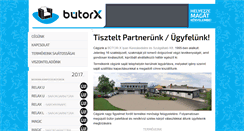 Desktop Screenshot of butorx.hu
