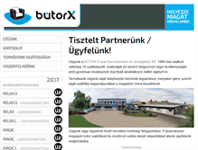 Tablet Screenshot of butorx.hu